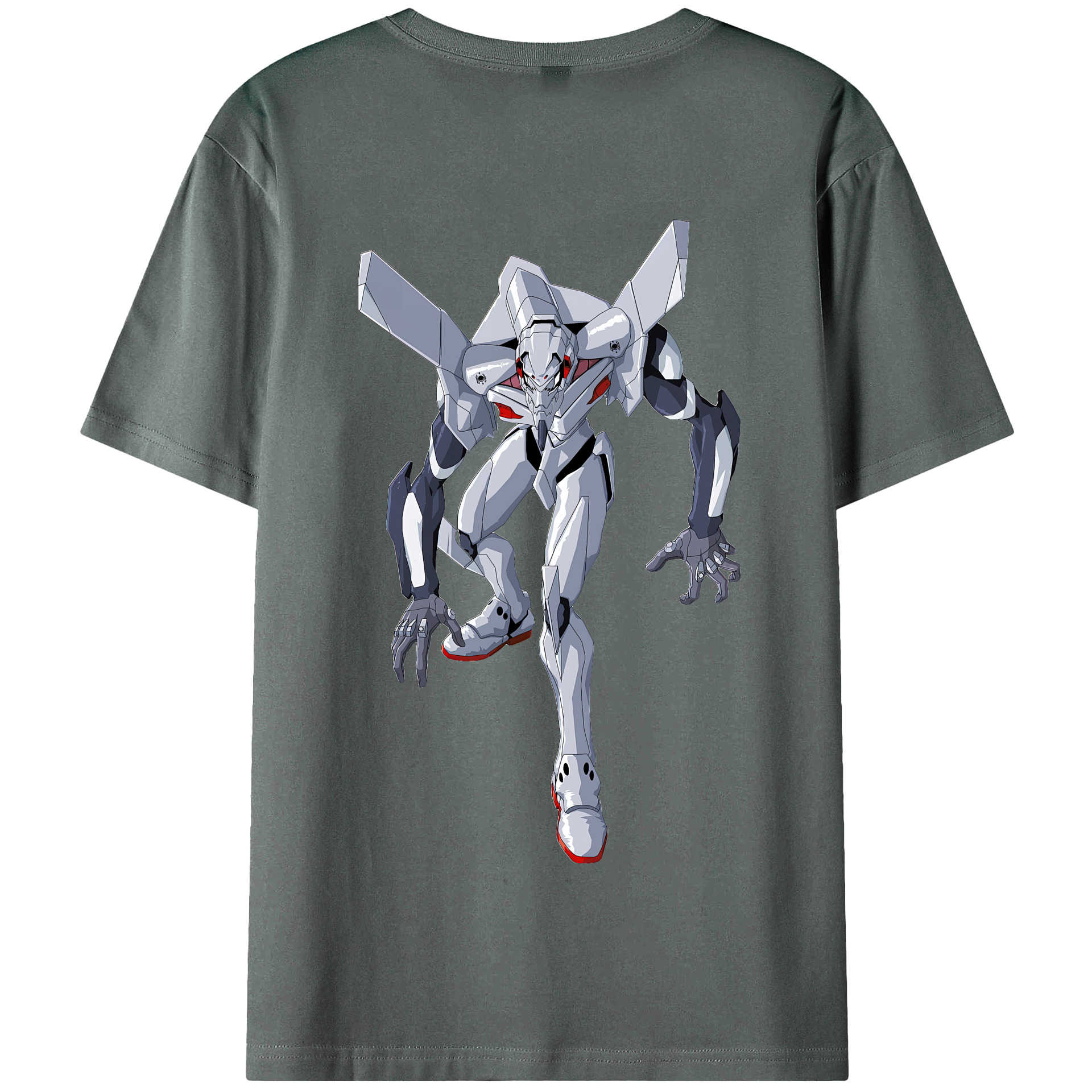 （画像用） EVA 新世紀エヴァンゲリオン 綿100％半袖Tシャツ（背面プリント）